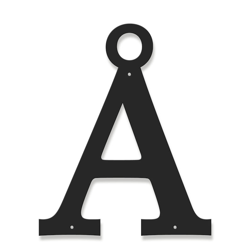 Fasadbokstav - Klassisk - Å - versal