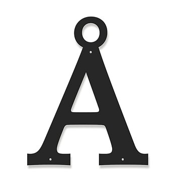 Fasadbokstav - Klassisk - Å - versal