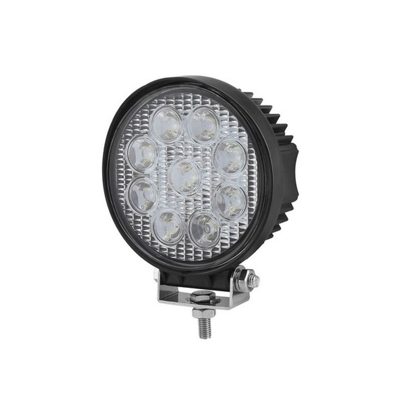 THOOR 27R - Rund arbetsbelysning 27W 45º grader 2000 Lumen IP67 - 8