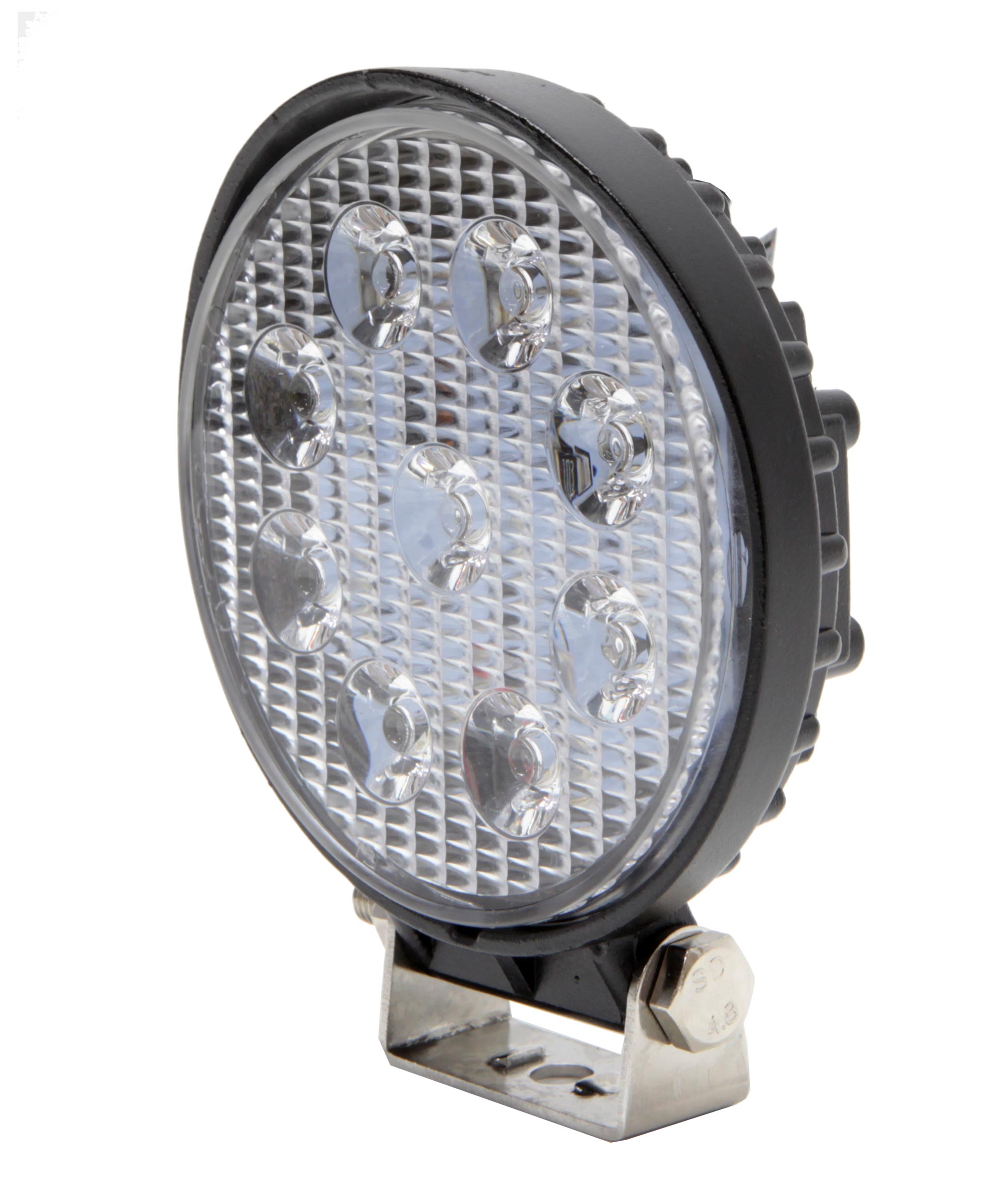 THOOR 27R - Rund arbetsbelysning 27W 45º grader 2000 Lumen IP67 - 2
