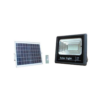 Solcellsdriven LED Floodlight 40w, inkl. solcell