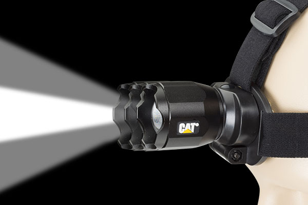 CAT 380 Lumen Pannlampa med USB- laddning - 4