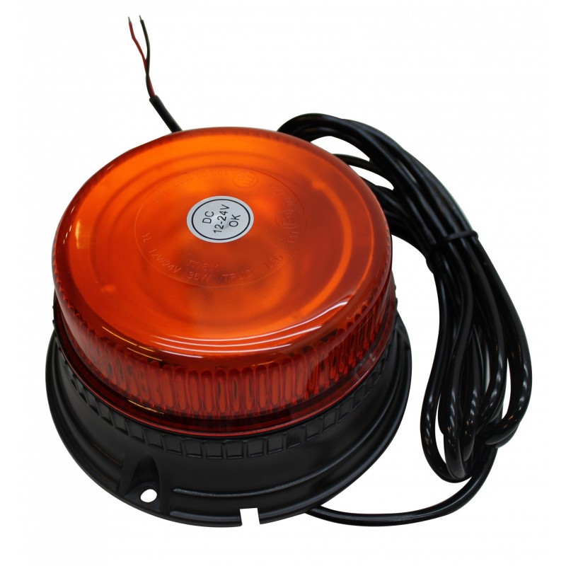 Roterande Varningsljus Saftblandare LED-diod, E-märkt, R65/R10, 3 meter kabel - 2