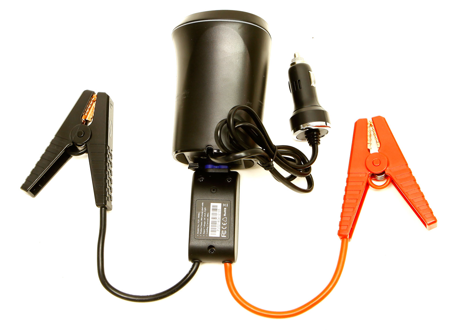 USB Powerbank och 12V Jumpstarter för bilens mugghållare - 5