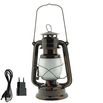 LED Stallykta Simulerad eld, Brons 5 watt, Batteridrift