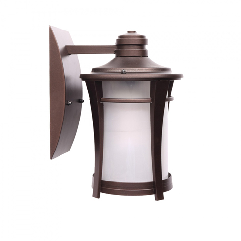 LED väggarmatur Simulerad eld, 5w, Brons