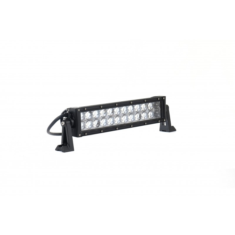 LED Ljusramp 72W rak med 4D lins COMBO. ICE. Perfekt som komplement till helljus eller arbetsbelysning till maskin. - 3