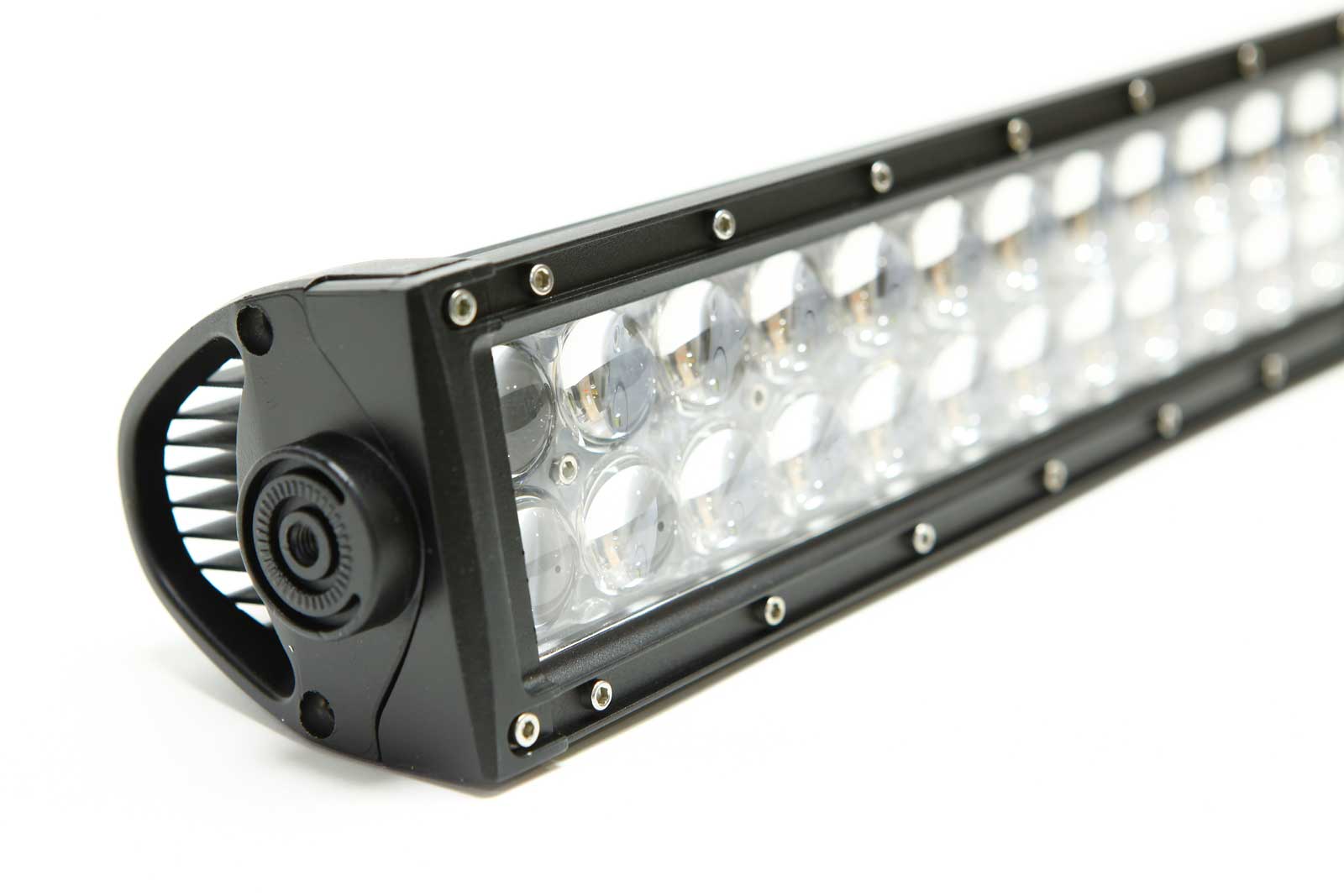 LED Ljusramp 72W rak med 4D lins COMBO. ICE. Perfekt som komplement till helljus eller arbetsbelysning till maskin. - 2