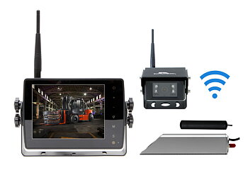 Trådlös Kamera för Gaffeltruck och Färg-Monitor - Supravision X51DSF