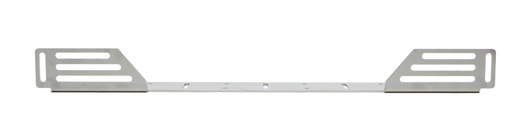Rostfri Universal-Fäste för LED Extraljus Ljusramp på Nummerplåt  med flexibel spårbredd 120-240W - 2