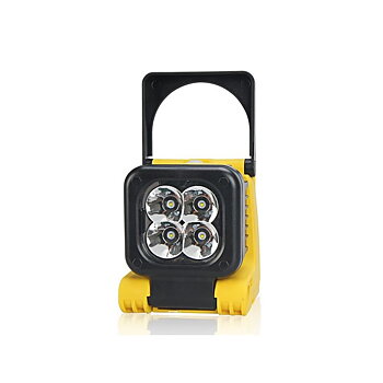 Batteridriven LED Arbetslampa 12W ställbar, magnetisk, handtag, IP65