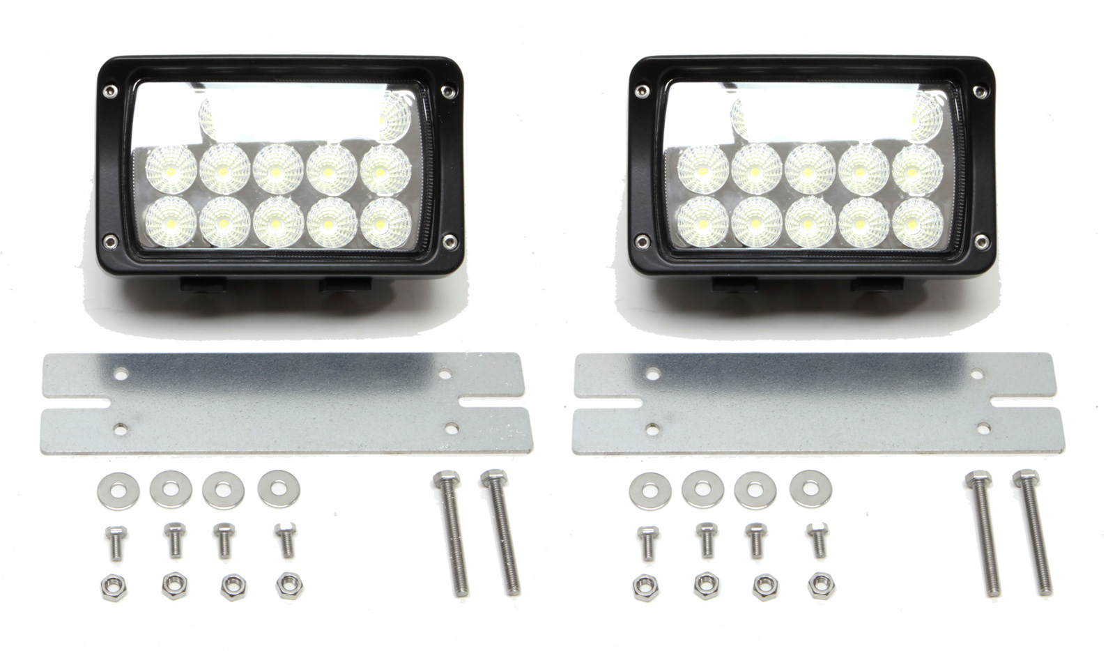 LED Arbetsljus Ombyggnadssats Volvo L180 - Pris/par - 3