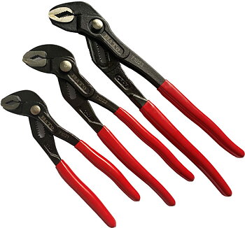 Polygripsats Snabb-justering 7/10/12 tum - 3 delar