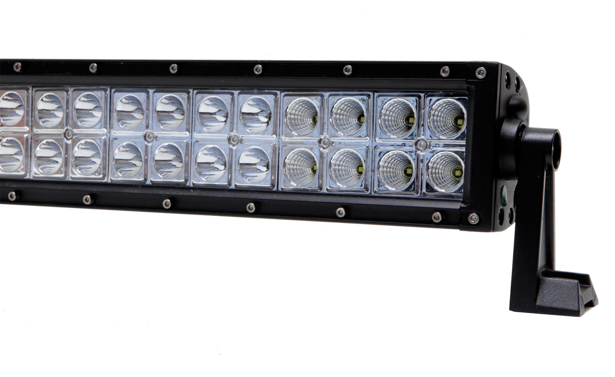 LED Extraljus Ljusramp Arbetsljus Wave 288W 12V-24V, 24000 Lumen - 4D OSRAM-chip - 2