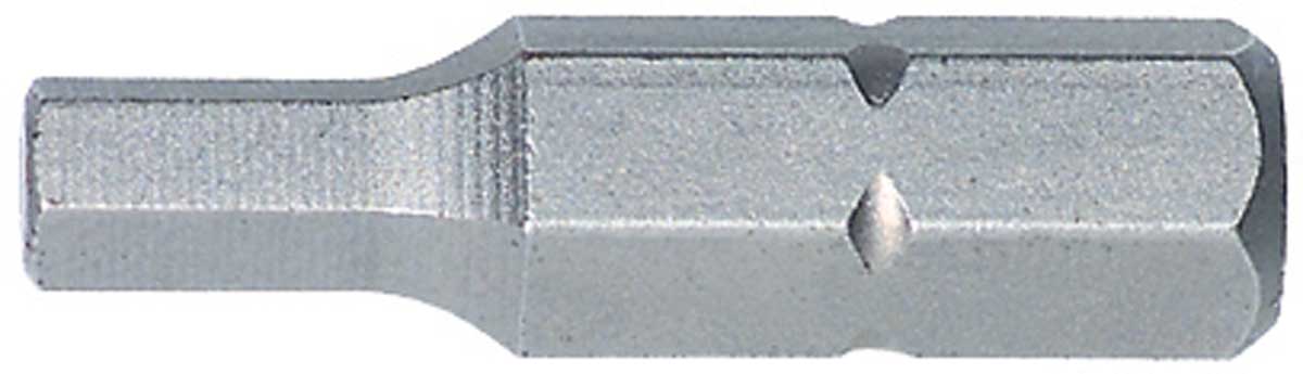 BATO 1/4 tum Bits 6kt. 7,0 x 25mm - 10 st/förpackning