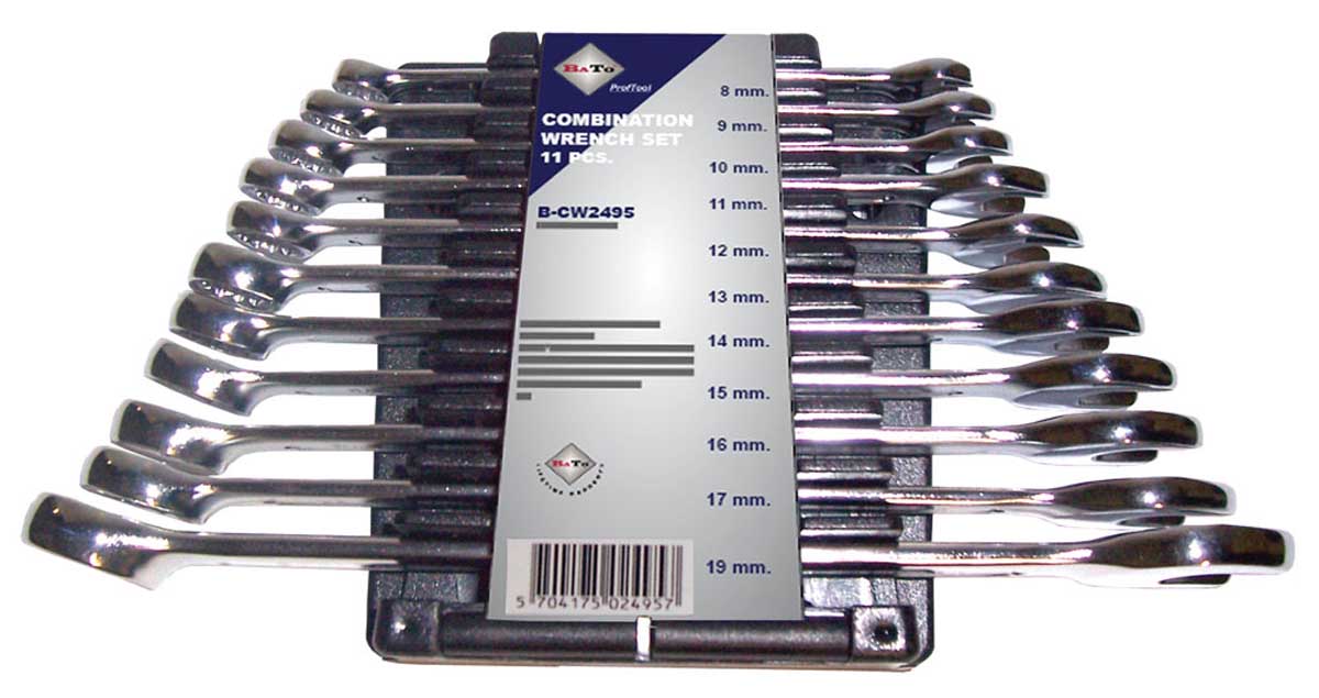 BATO Blocknyckelsats 8-19 mm