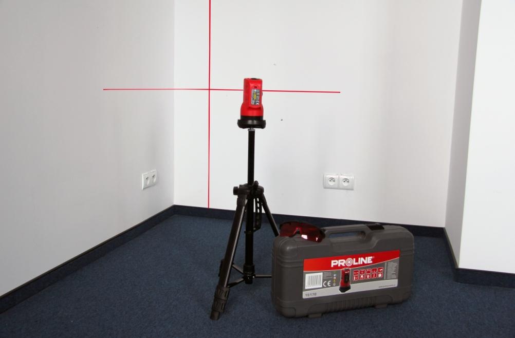 Krysslaser med stativ och glasögon - 2