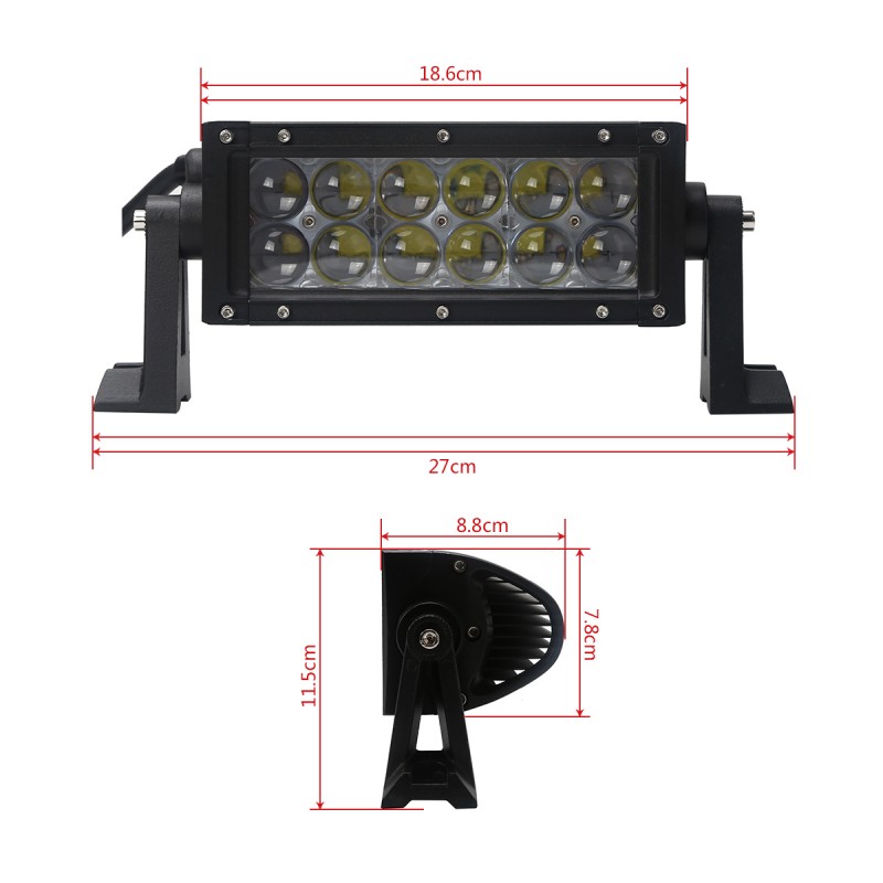 PRISMALED THOOR ICE 36W Osram 4D lins SPOT - 2