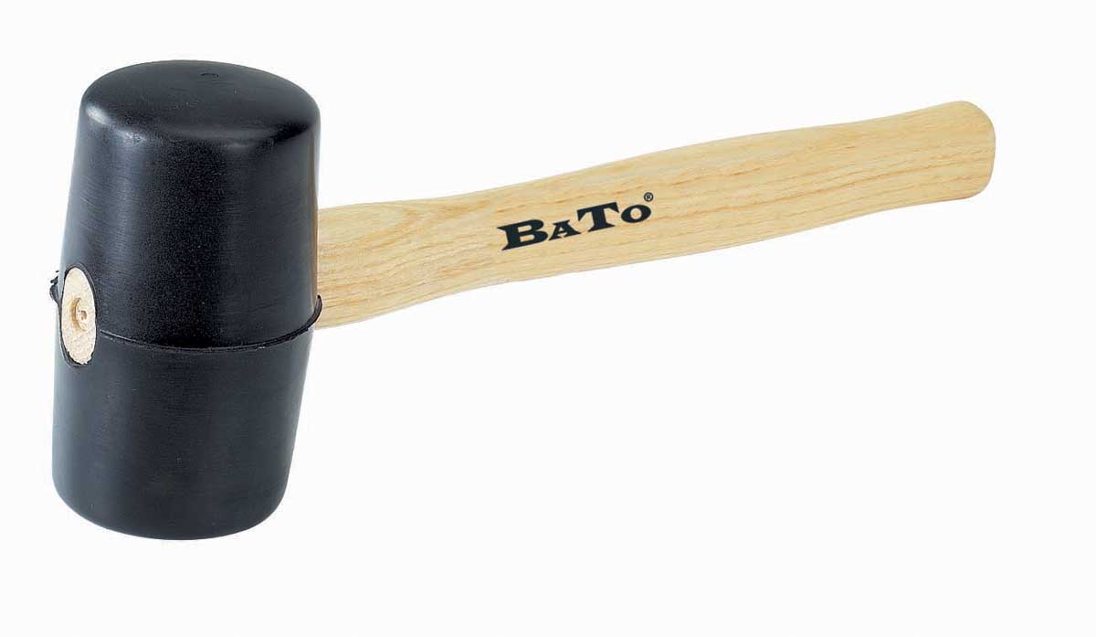BATO Gummihammare 300 gr. 45mm. Träskaft