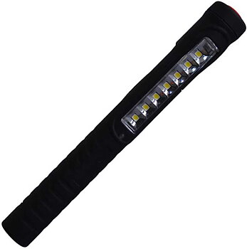 Pennlampa laddbar m USB SMD 8 LED  m magnet