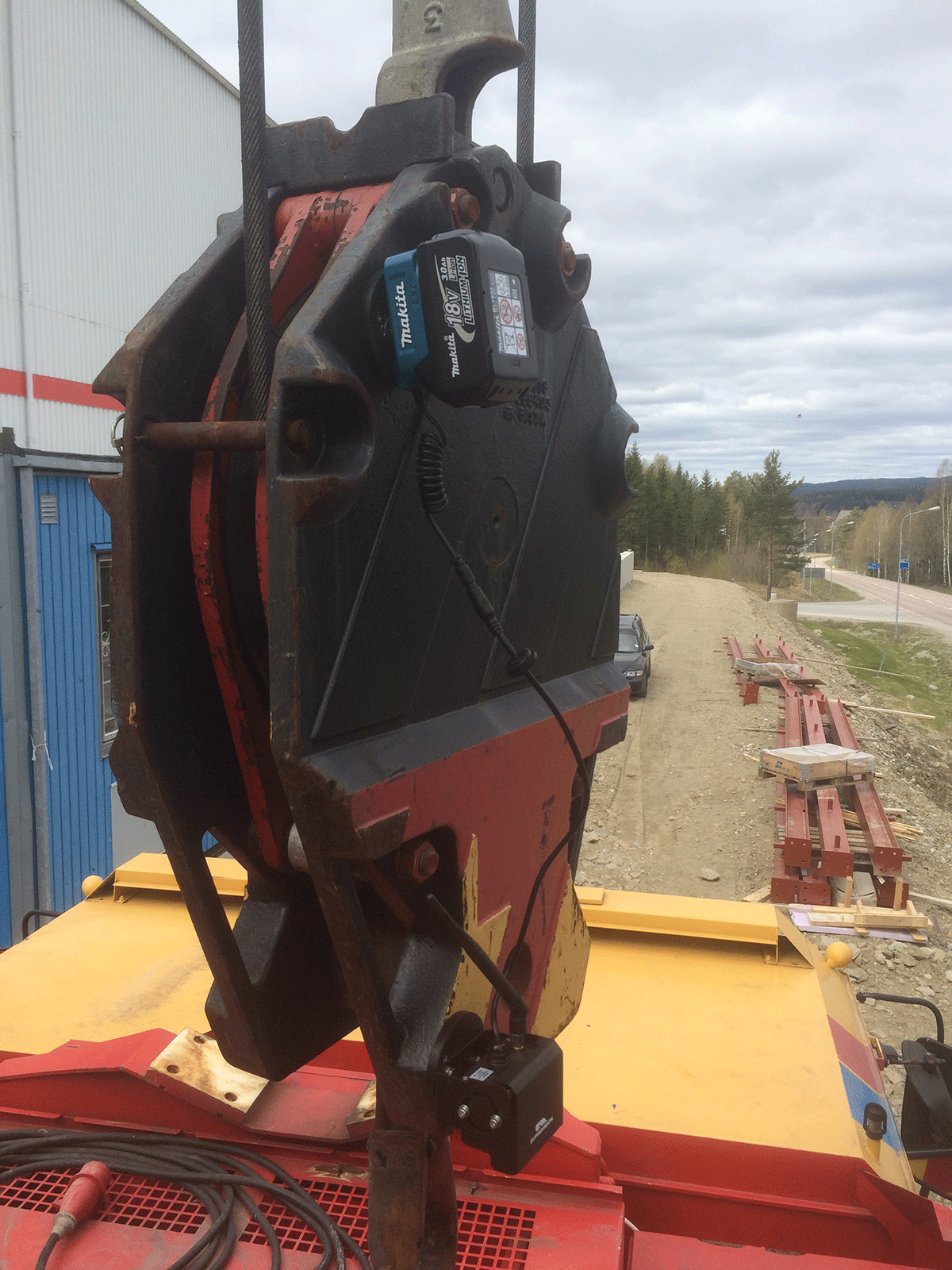 Batteridrivet kamerasystem - Supravision Flexview F7QUAD - 5