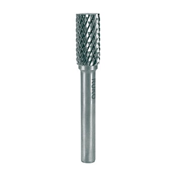 RUKO - Roterande Fil - Form A cylinderformad (ZYA) - Ø8 mm - Tungsten, Karbid