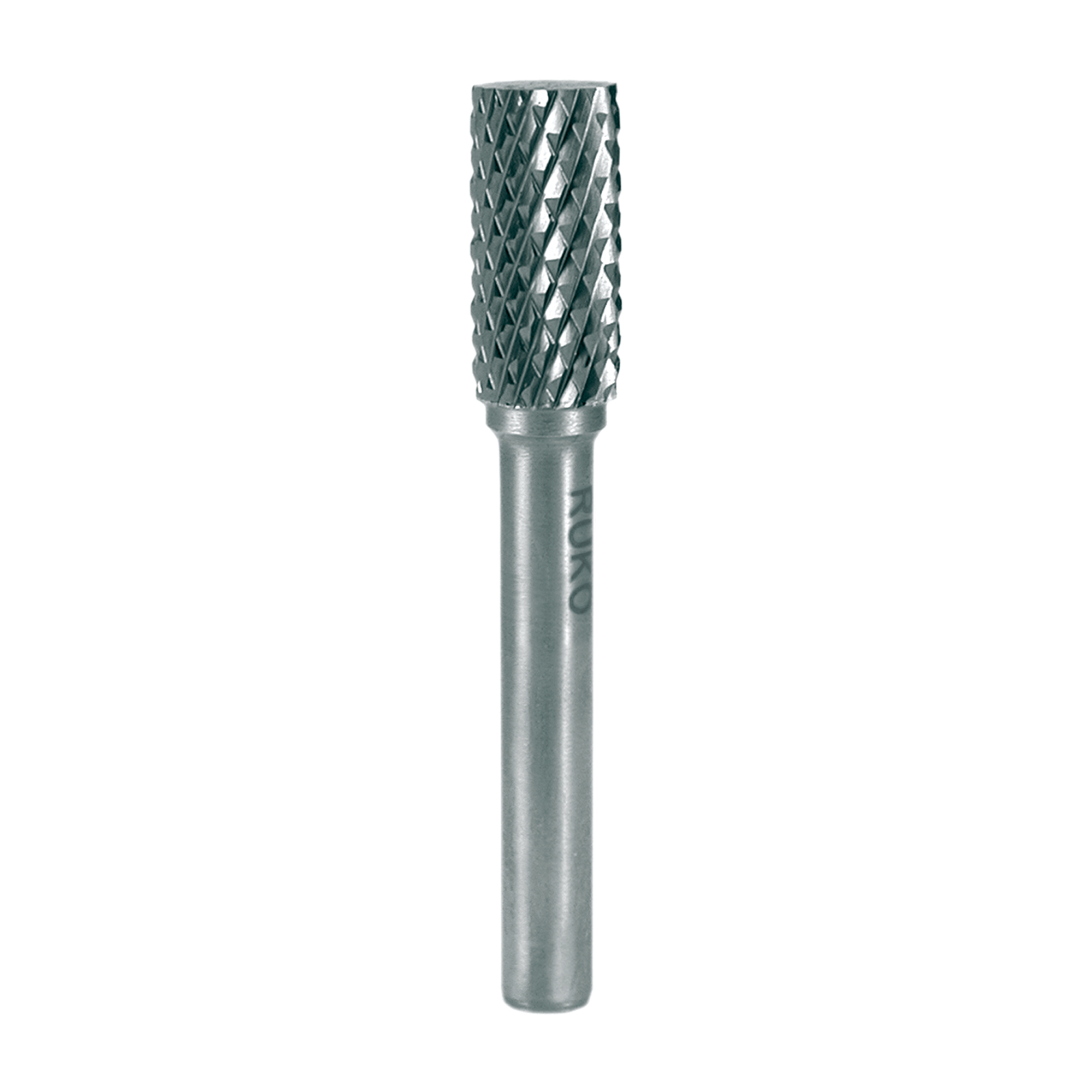 RUKO - Roterande Fil - Form B cylinderformad (ZYAS) - Ø12 mm - Tungsten, Karbid (Alu)