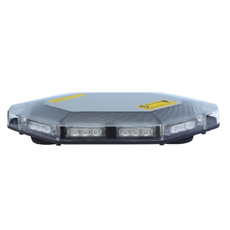 Kort Blixtljusramp, Varningsljus med magnetfot - F420 - 12V/24V