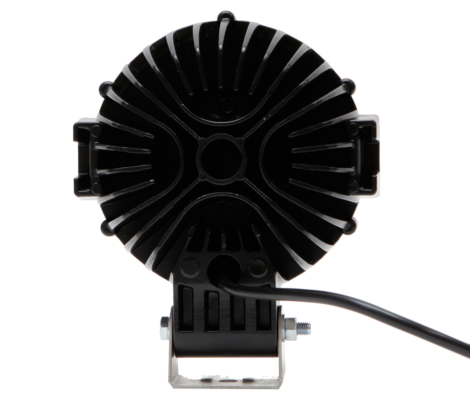 HALO 50 - LED arbetsbelysning 12-24V med röd krans - 50W 45 grader 3800 Lumen - 4