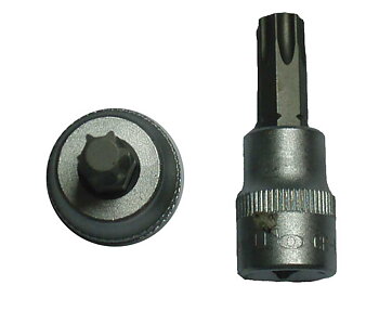 BATO Stifthylsa kort 1/2 tum Torx 45.