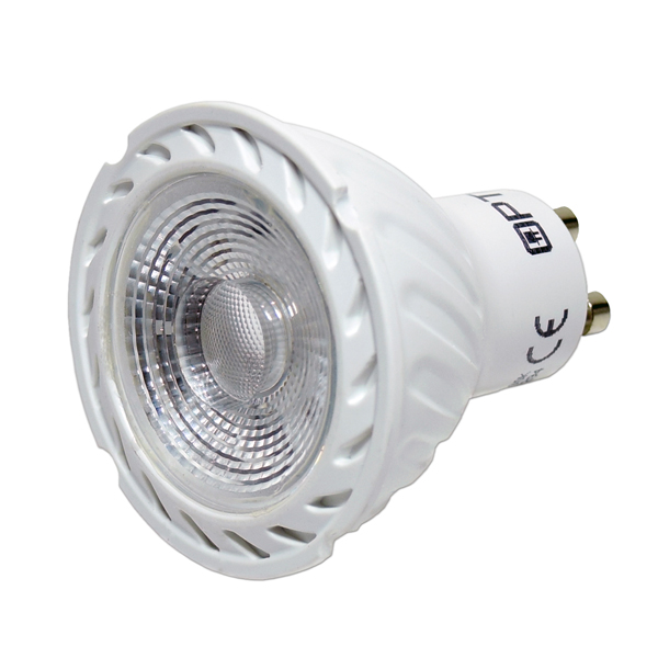 LED Lampa GU10 7W/220V COB CERAMIC