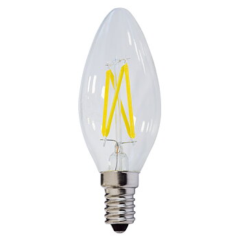 LED FILAMENT CANDLE C35 4W E14