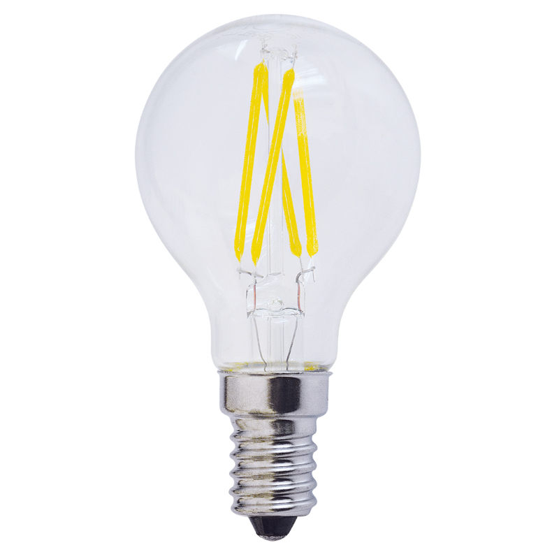 LED FILAMENT Lampa G45 4W E14