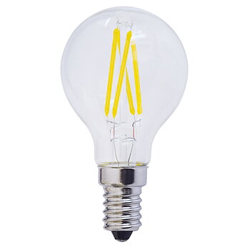 LED FILAMENT Lampa G45 4W E14