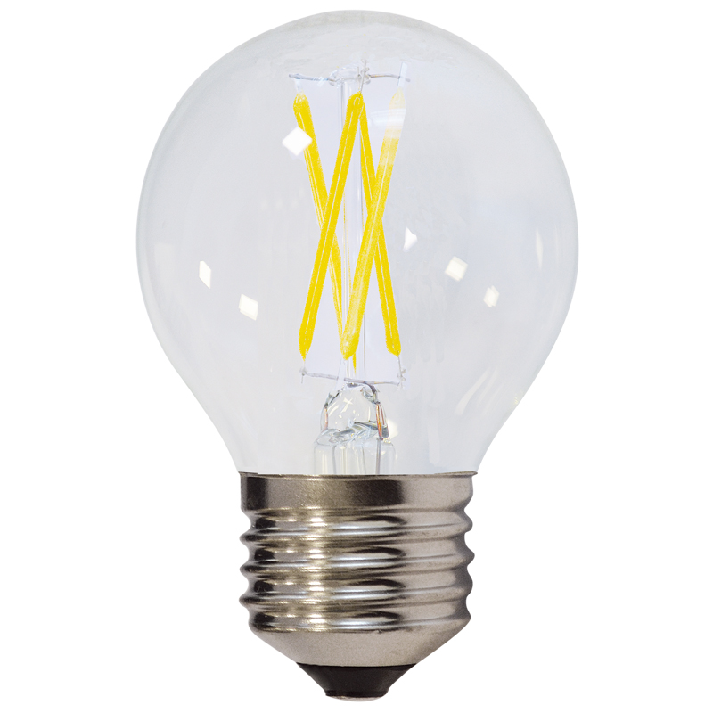 LED FILAMENT Lampa G45 E27 4W/220V