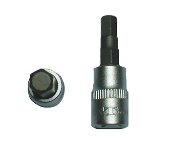 BATO Stifthylsa kort 1/4 tum x 6mm. 6kt.