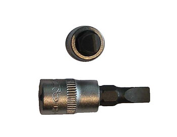 BATO Stifthylsa kort 1/4 tum spår 5,5mm.