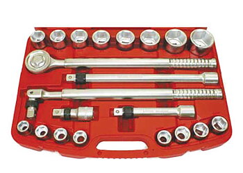 Hylsnyckelsats 3/4" - Quick Release/Telesskop