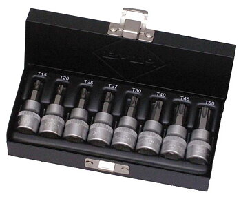 BATO Stifthylssats 3/8 tum Torx. 8 delar.