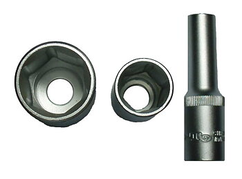 BATO Hyls lång 3/8 tum x 17mm. 6Kt.