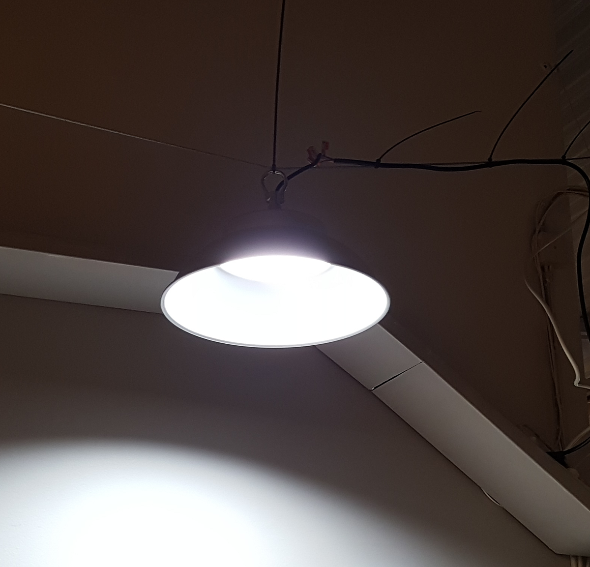 55W LED BAY INDUSTRIELL TAKARMATUR 5700K OSRAM CHIP - 2