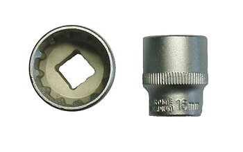 BATO Hyls kort 3/8 tum x 10mm. SplineLock.