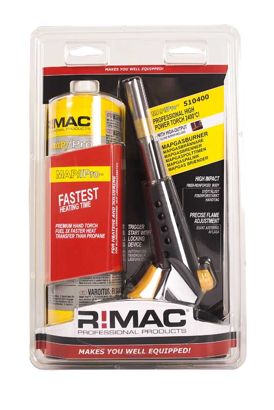 RIMAC - Brännare och Mappgas Kit