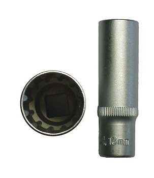 BATO Hyls lång 3/8 tum x 8mm. SplineLock.