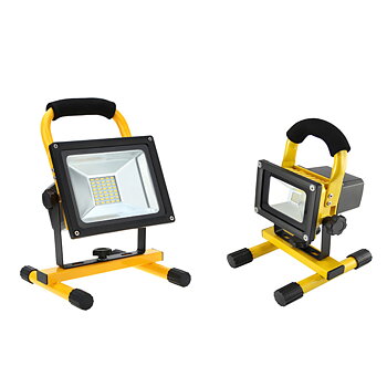 10W LED PORTABLE SMD FLOODLIGHT Neutralt Vitt Ljus för IP65