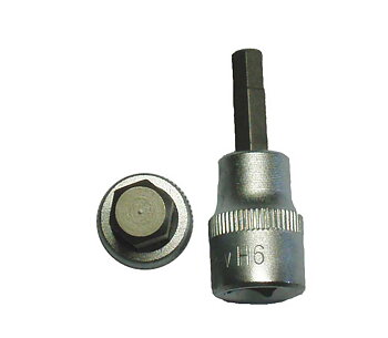 BATO Stifthylsa kort 3/8 tum x 7mm. 6kt.