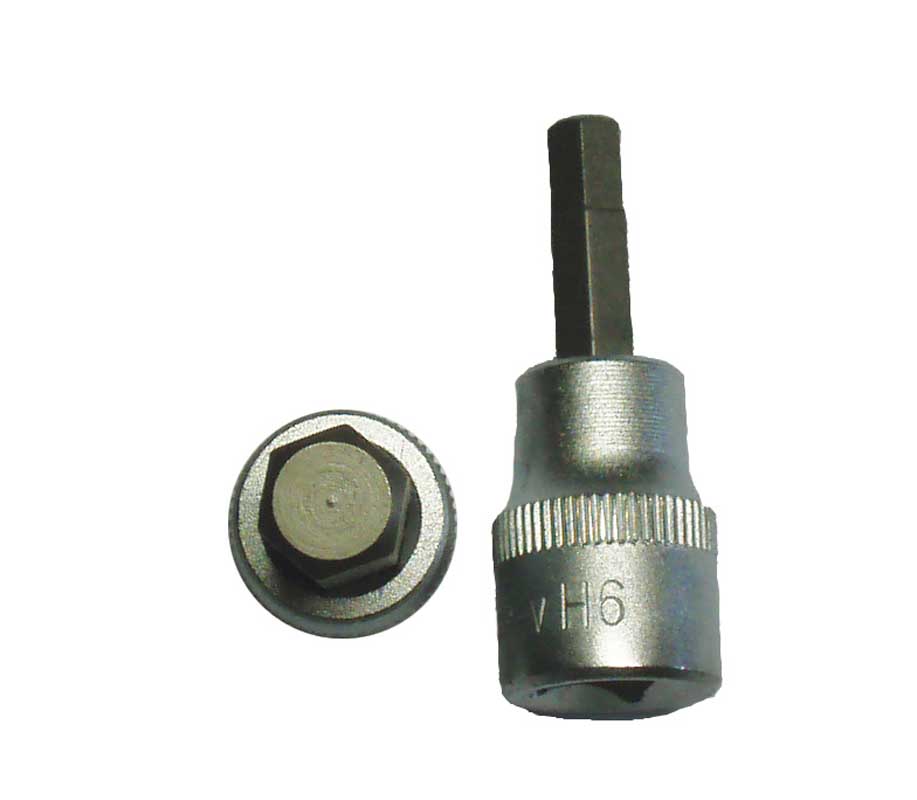 BATO Stifthylsa kort 3/8 tum x 8mm. 6kt.