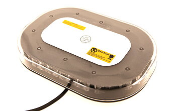 Liten Blixtljus Varningsljus och saftblandare med Magnetfot - BEACON 250