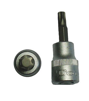 BATO Stifthylsa kort 3/8 tum Torx 45.