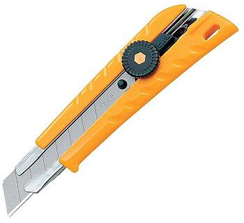 BATO Olfa kniv brytblad 18mm. L-1 - 6 st/förpackning
